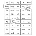Magnetic First Words - Reception/Kindergarten - Fiesta Crafts